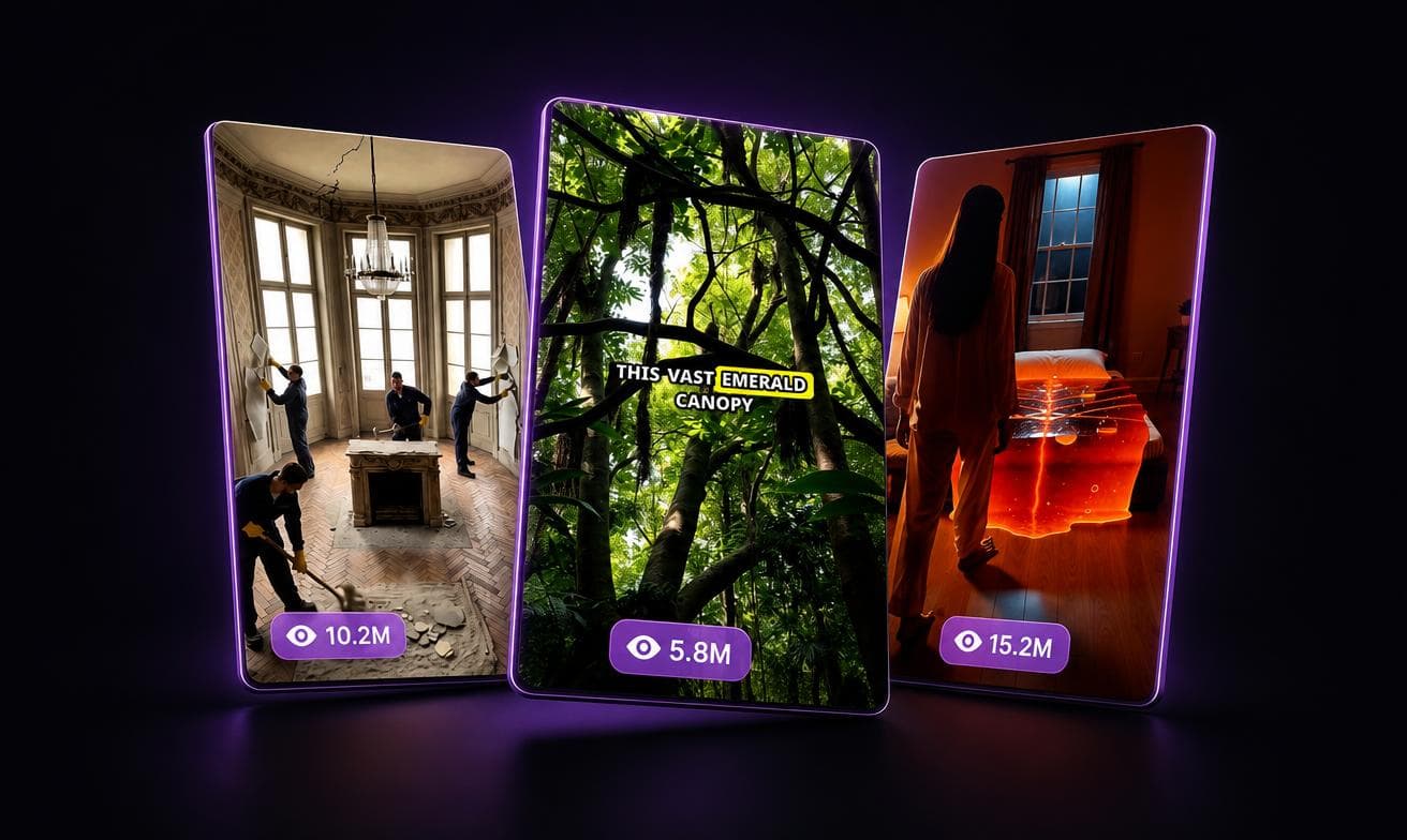 Choosing a viral video template