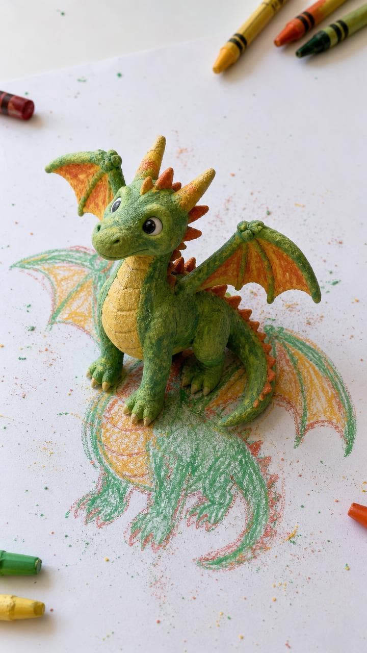Drawing Comes Alive video format made with ClipPilot