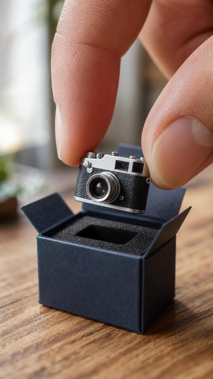 Miniature Unboxing video format made with ClipPilot
